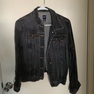 GAP Charcoal Denim Jacket